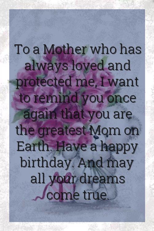 birthday wishes to mother quotes